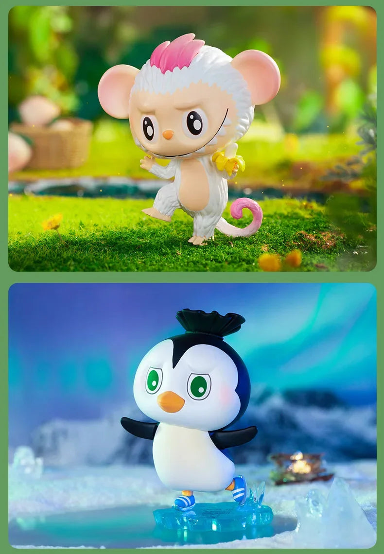 Labubu The Monsters Elf Animal Series Labubu Animal Handheld Toy Limited Edition Blind Box Professional Collection Mystery Box