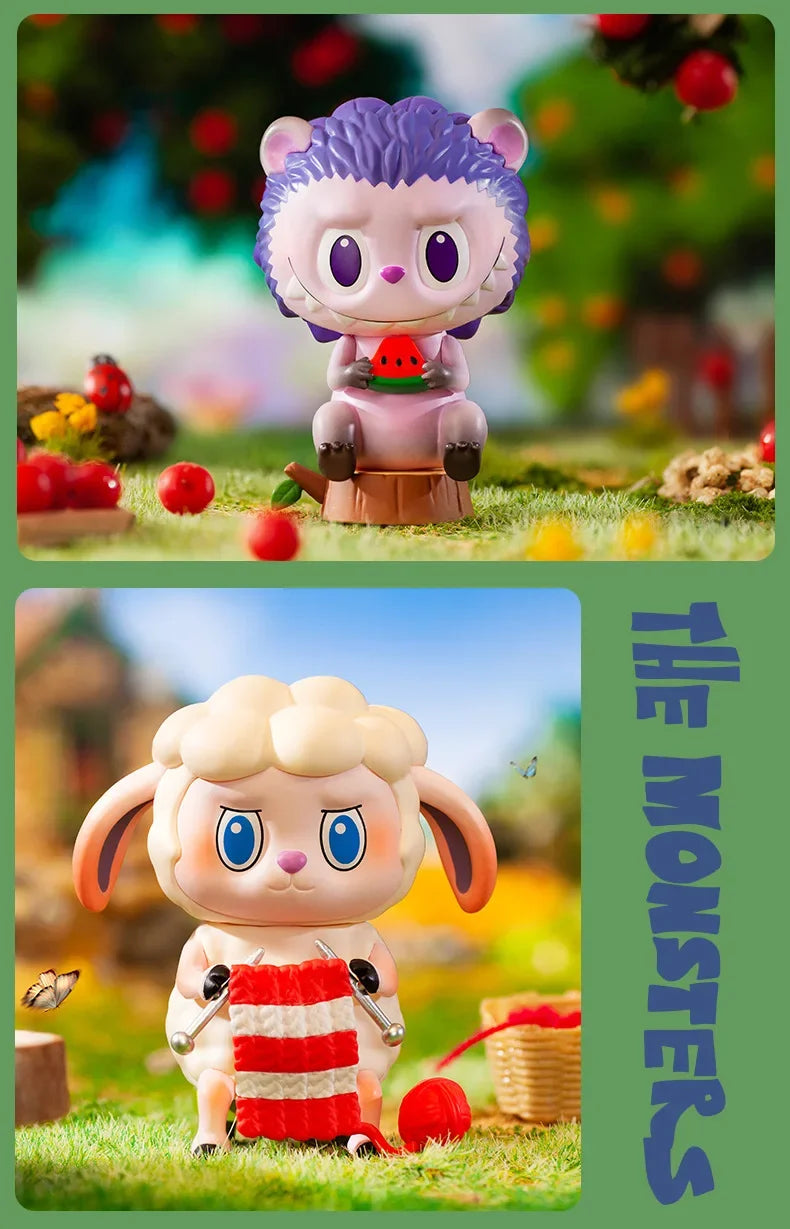 Labubu The Monsters Elf Animal Series Labubu Animal Handheld Toy Limited Edition Blind Box Professional Collection Mystery Box