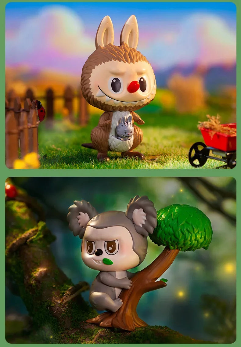 Labubu The Monsters Elf Animal Series Labubu Animal Handheld Toy Limited Edition Blind Box Professional Collection Mystery Box