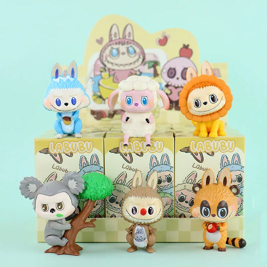 Labubu The Monsters Elf Animal Series Labubu Animal Handheld Toy Limited Edition Blind Box Professional Collection Mystery Box